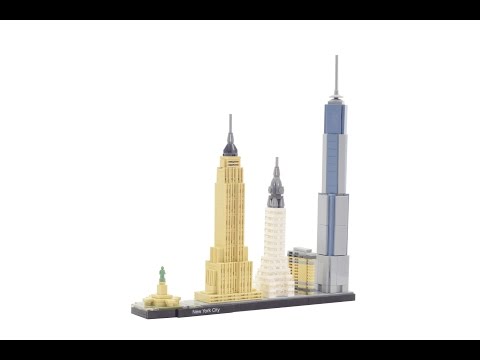 Vidéo LEGO Architecture 21028 : New York