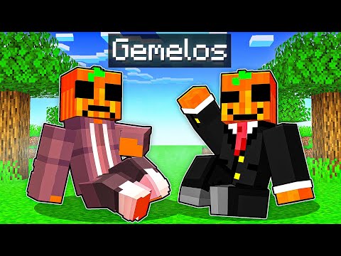 Jugando Con MI HERMANO GEMELO a Minecraft!