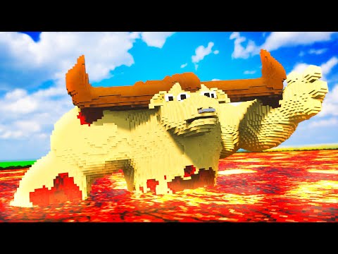 Destroying DOOM DOOM and other Monsters In A GIANT Pool of LAVA!