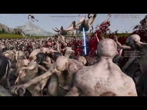 UEBS 2 Allstars Chuck Norris, Nikola Tesla, Cleopatra, John Wick, Jedi Knight Vs 5k zombies