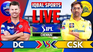Chennai vs Delhi Live Scores & Commentary | CSK vs DC Live Scores & Commentary | IPL 2023, Innings 2