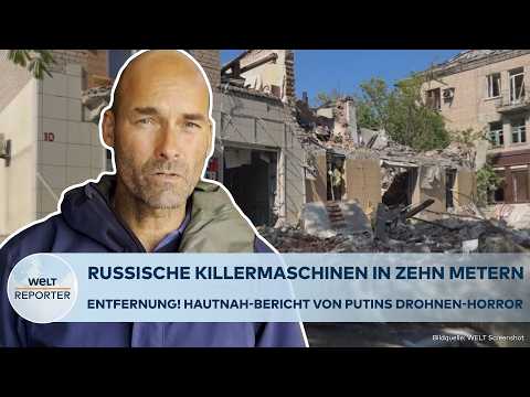 UKRAINE-KRIEG: "Geht nur noch ums überleben" Pokrowsk! Erschreckende Berichte von der Drohnen-Front!