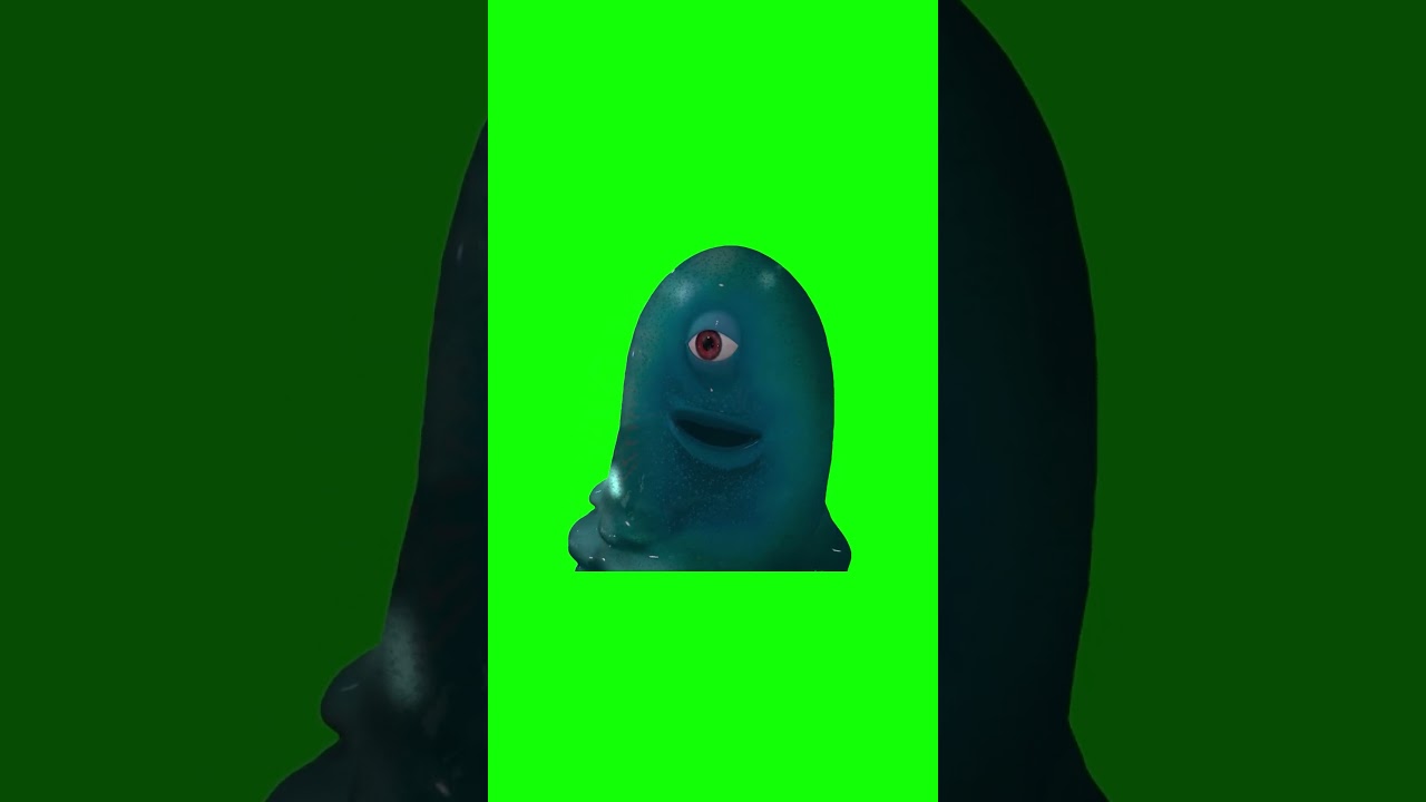 B.O.B. Staring meme - Green Screen - Monsters Vs Aliens