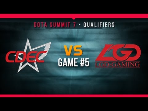 CDEC vs LGD Game 5 - Summit 7 China Qualifier: Grand Finals - @HadesDotaTv @PqMzDota_