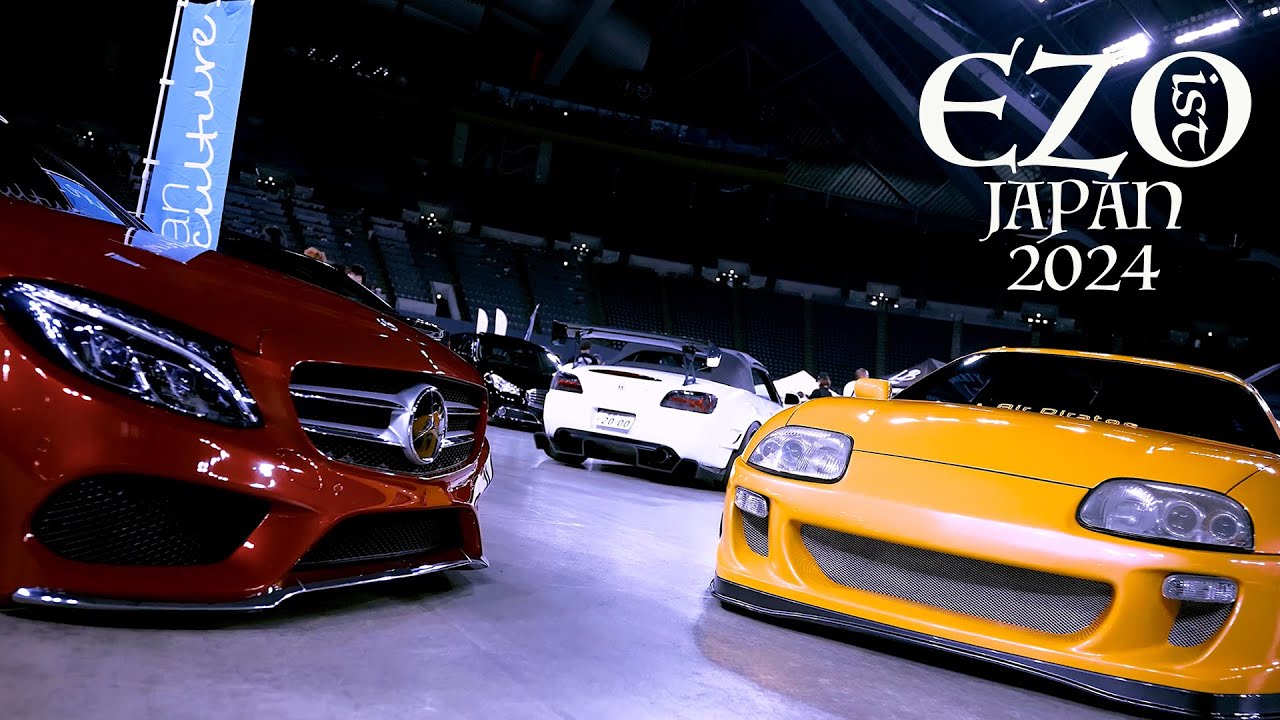 4K ドローン スタンス車両多数撮影 | EZOist JAPAN 2024 After Movie Car custom event