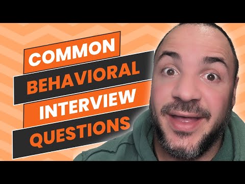Common Behavioral Interview Questions For Big Tech - YouTube