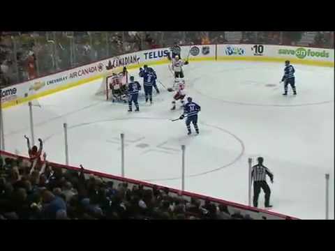 Vancouver Canucks vs Calgary Flames 1/9/10