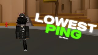 HOW TO GET THE LOWEST PING IN DA HOOD (FREE)