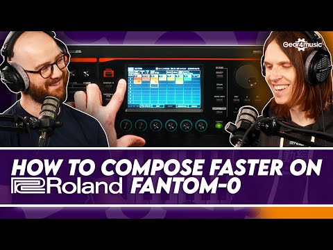 How to compose faster on the Roland Fantom O!