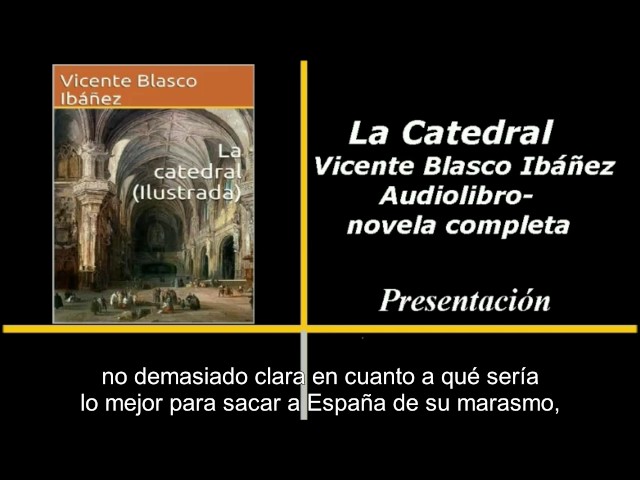 Vídeo relacionado con La catedral : novela (Colección Biblioteca Nacional de España)