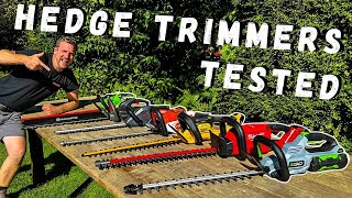 The Best Battery Hedge Trimmers Tested! Which Should you BUY