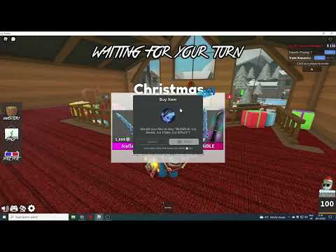 Claiming The New Ice Bundle In MM2 Christmas Event 2021
