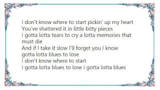 Connie Smith - Gotta Lotta Blues to Lose Lyrics