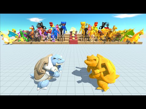 Creepy Monster VS Gold Itself - Animal Revolt Battle Simulator