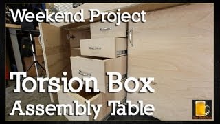 How to build a Torsion Box Assembly Table