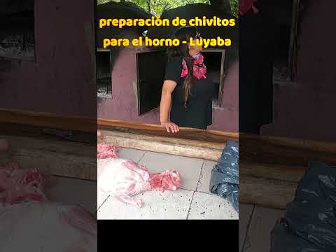 Chivitos al horno, Parrilla San Isidro, Luyaba, Córdoba - Argentina #shorts #chivos #chivitos #food