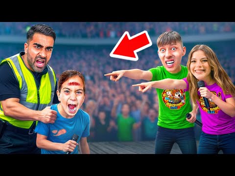 LITTLE BOY SECRETLY GOES TO A ZAHIDE CONCERT!😱