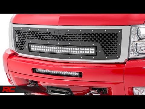 2007-2013 Chevrolet Silverado 1500 Mesh Grille Kit by Rough Country