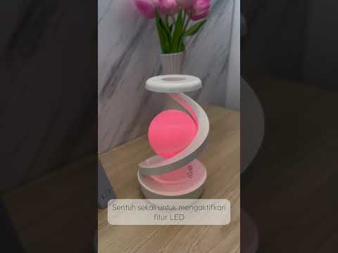 Gambar Eglare Lampu Meja LED Levitating Ball 3 Watt - Putih