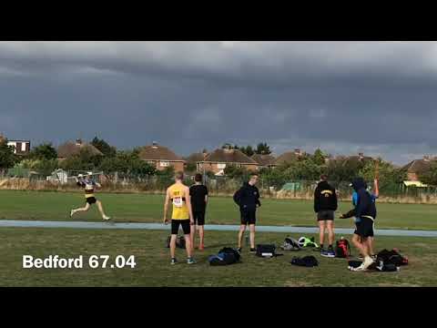 Ben East / U15 / Top 3 throws! 70m