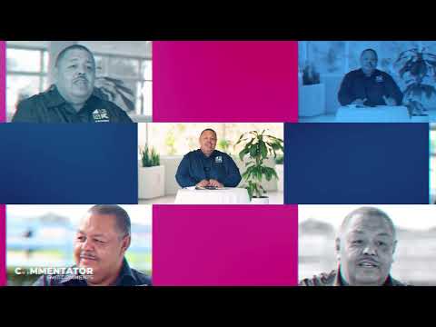 Commentator Smit comments on the L’Ormarins King’s Plate 2023.