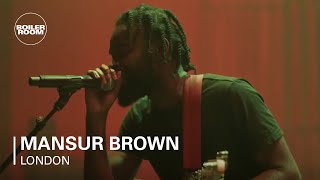 Download lagu Mansur Brown | Boiler Room x Barbican London | Live Set mp3