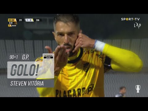 Goal | Golo Steven Vitória: Casa Pia AC 1-(2) Desp. Chaves (Liga 22/23 #13)
