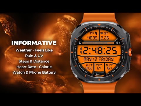 PER29 Digital Ultra Watch Face