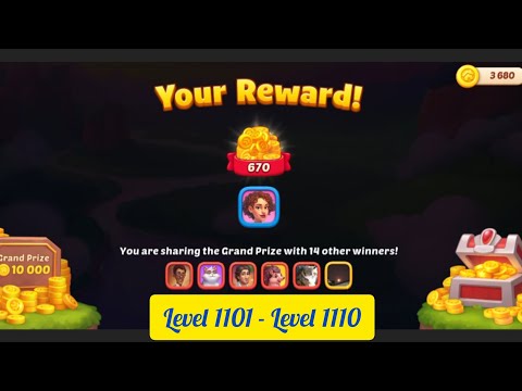 Homescapes : ( Level 1101 - Level 1110 )