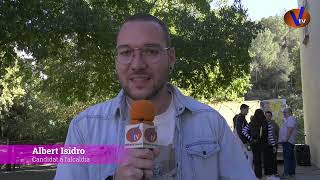 Presentació del candidat d'ERC a l'alcaldia de Vallirana