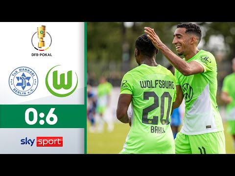 TuS Makkabi Berlin - VfL Wolfsburg | Highlights - 1 | DFB Pokal 2023/24