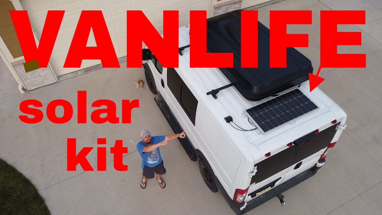 Watch video Renogy 200w Solar Kit 🌞 Review and Install 🚐VANLIFE build part 8🚐 Now Renogy 200w Solar Kit 🌞 Review and Install 🚐VANLIFE build part 8🚐