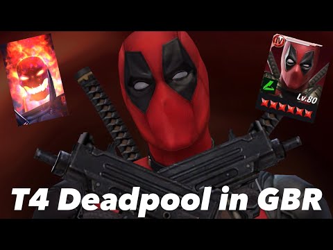 My Favorite T4 So Far Deadpool GBR Review (CTP of Rage) - Marvel Future Fight