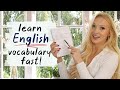 How To Learn And Remember English Vocabulary