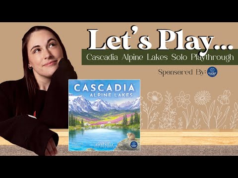 Let's Play... Cascadia Alpine Lakes! | Solo Playthrough Livestream
