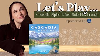 Let's Play... Cascadia Alpine Lakes! | Solo Playthrough Livestream