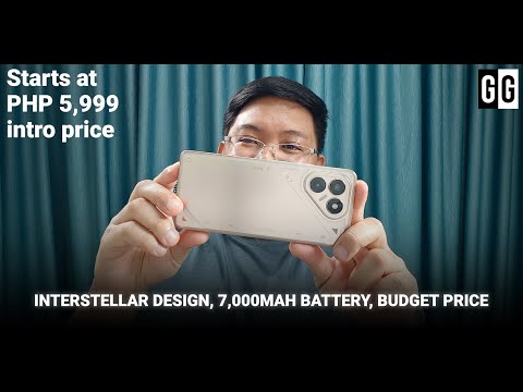 TECNO POVA 7 Unboxing, First Look - 7,000mAh + unique look on a budget (Taglish)
