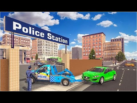 Police Tow Truck Driving Car Transporter | Android GamePlay | Top Galaxy Game