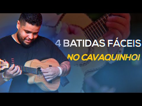 4 Batidas Super Fáceis para Aprender no Cavaquinho!