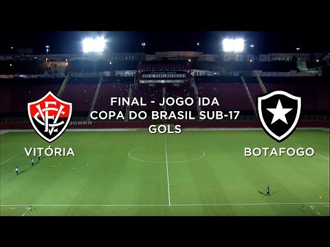 Gols - Vitória-BA 1 x 3 Botafogo-RJ - Copa do Brasil Sub-17 - 12/05/2015