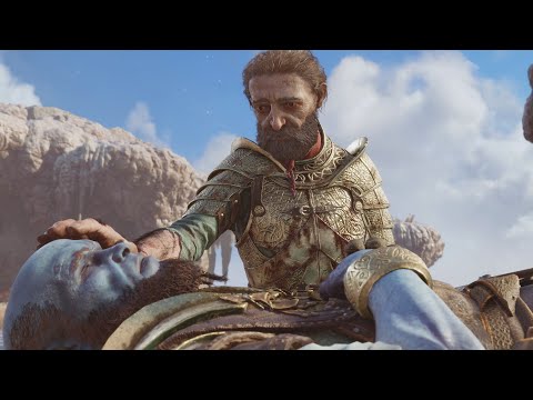 Brok's Viking Funeral Scene (Secret Ending) - God Of War: Ragnarök