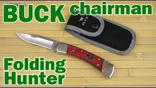 Buck Chairman Series Folding Hunter (110CWSNK) - відео 1