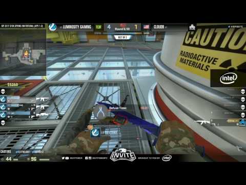 IBP Invite Spring CS:GO 2017 - Cloud9 vs Luminosity Gaming - Map 2 - Semi-Final
