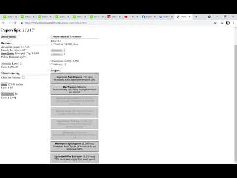 [WR] Universal Paperclips SpeedRun 1hr 38 min 12 sec IGT