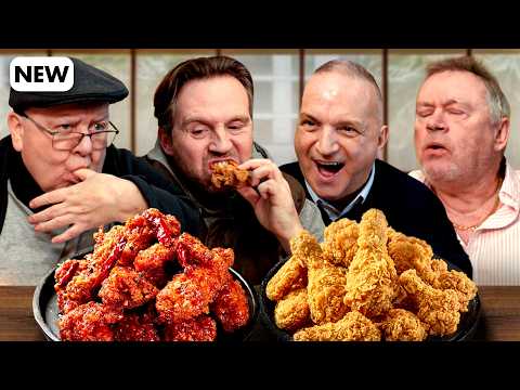 British Cabbies Try Korean Fried Chicken for the First Time!