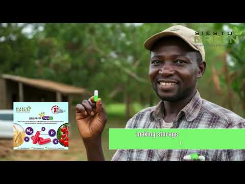 Revolutionize Farming with Siesto Green Capsules | Compact Bio-Fertilizer Solution