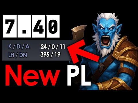Phantom Lancer Is UNSTOPPABLE! 24 Kills Carry | Dota 2 7.40