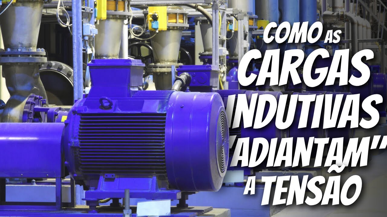 Como o indutor ATRASA A CORRENTE (ou adianta a tensão)