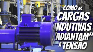 Como o indutor ATRASA A CORRENTE (ou adianta a tensão)