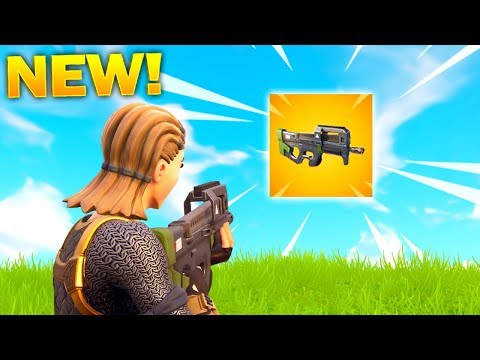 *NEW* COMPACT SMG Gameplay! Legendary COMPACT SMG Weapon Showcase! (Fortnite Battle Royale)